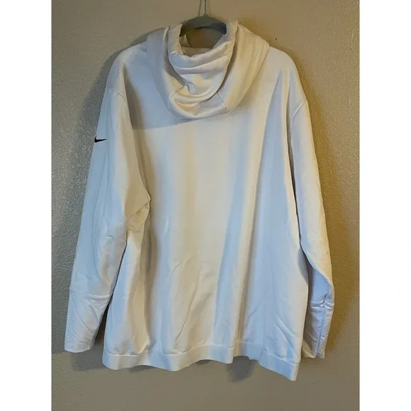 Men's 2XL NWOT New Orleans Saints Nike‎ Sideline Local Lockup Hoodie White